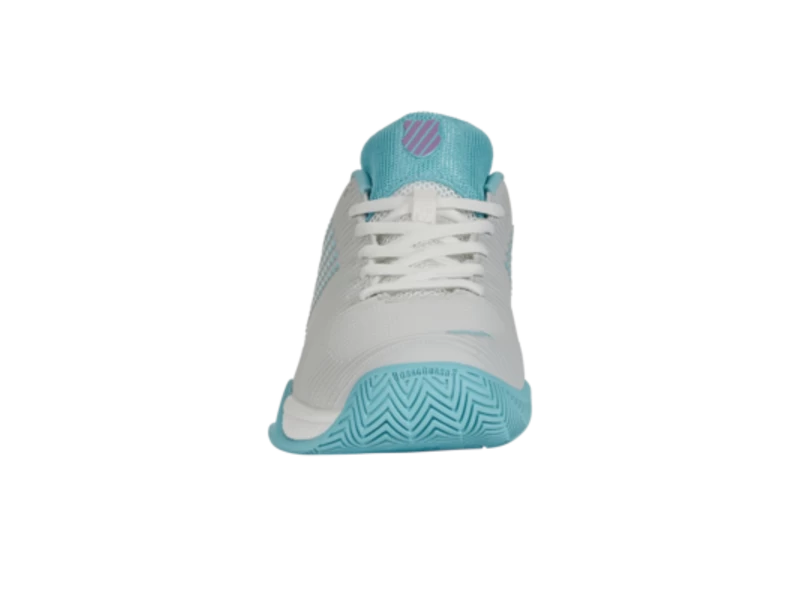 K-Swiss Hypercourt Express 2 Bright White/Angel Blue Junior Shoe 3 K-Swiss Hypercourt Express 2 Bright White/Angel Blue Junior Shoe - Image 3