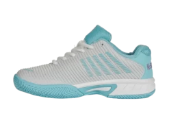 K-Swiss Hypercourt Express 2 Bright White/Angel Blue Junior Shoe 10 K-Swiss Hypercourt Express 2 Bright White/Angel Blue Junior Shoe -Wilson Store k swiss hypercourt express 2 bright white angel bl 4