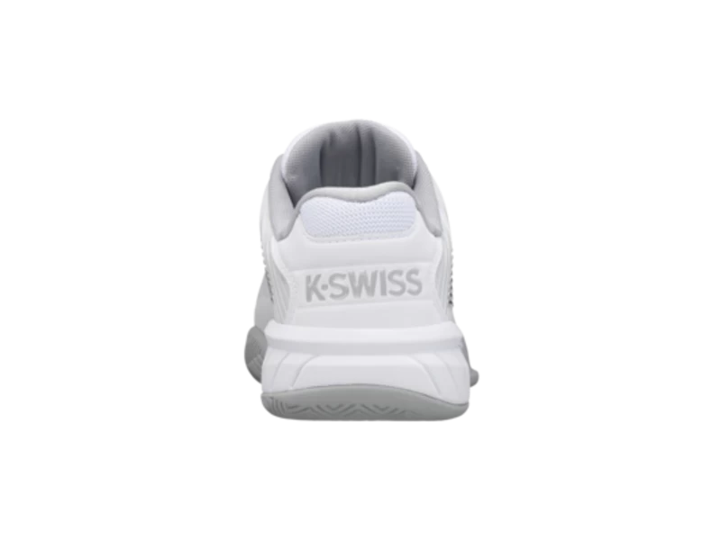 K-Swiss Hypercourt Express 2 Gray/White Junior Shoe 4 K-Swiss Hypercourt Express 2 Gray/White Junior Shoe - Image 4