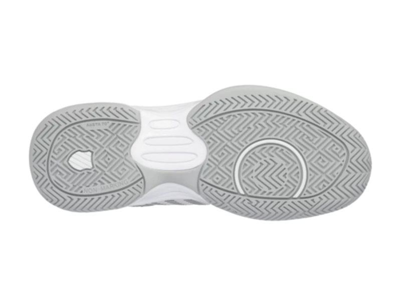 K-Swiss Hypercourt Express 2 Gray/White Junior Shoe 6 K-Swiss Hypercourt Express 2 Gray/White Junior Shoe - Image 6