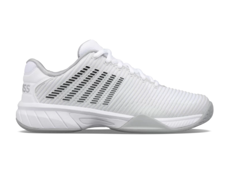 K-Swiss Hypercourt Express 2 Gray/White Junior Shoe 1 K-Swiss Hypercourt Express 2 Gray/White Junior Shoe