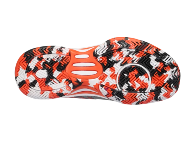 K-Swiss Hypercourt Express 2 Grey/White/Orange Junior Shoe 6 K-Swiss Hypercourt Express 2 Grey/White/Orange Junior Shoe - Image 6