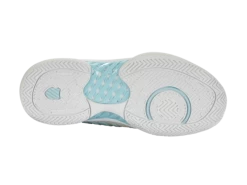 K-Swiss Hypercourt Express 2 Wide Grey/Blue Women's Shoe -Wilson Store k swiss hypercourt express 2 wide grey blue womens 5