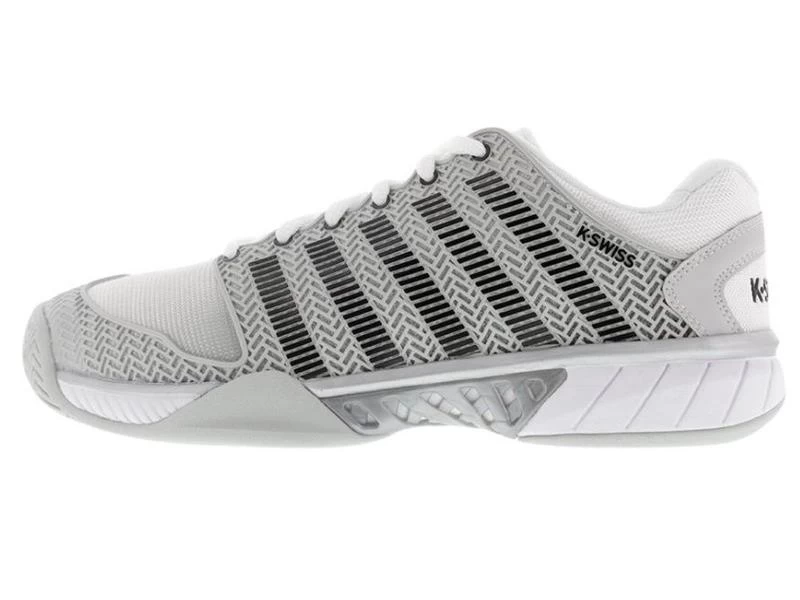 K-Swiss Hypercourt Express Grey/Silver Men's Tennis Shoe 2 K-Swiss Hypercourt Express Grey/Silver Men's Tennis Shoe - Image 2