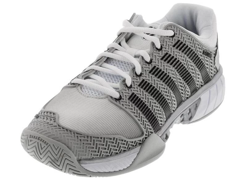 K-Swiss Hypercourt Express Grey/Silver Men's Tennis Shoe 3 K-Swiss Hypercourt Express Grey/Silver Men's Tennis Shoe - Image 3