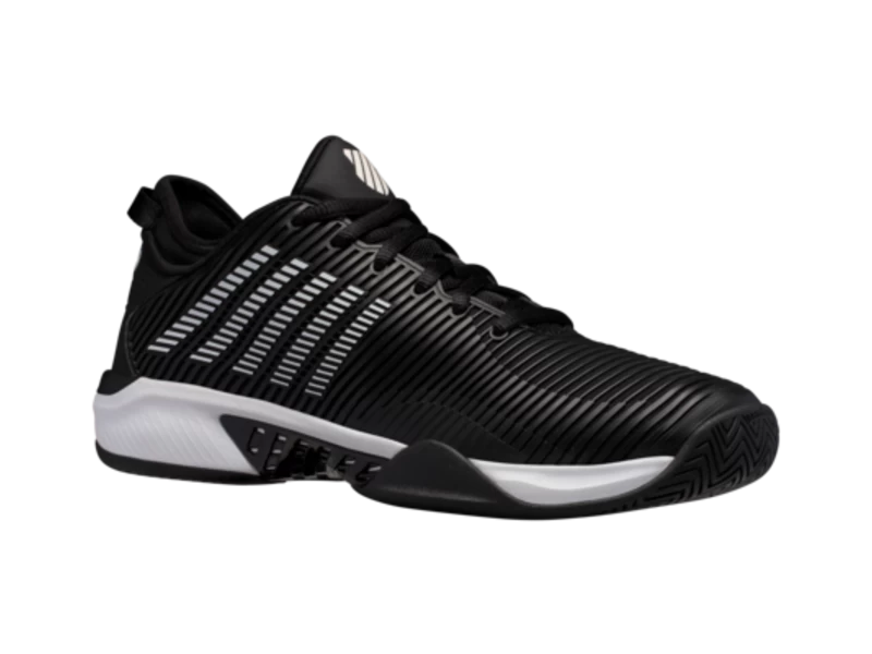 K-Swiss Hypercourt Supreme Black/White Men's Shoes 2 K-Swiss Hypercourt Supreme Black/White Men's Shoes - Image 2