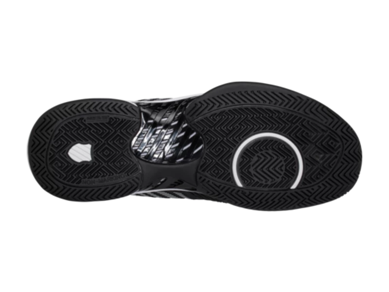 K-Swiss Hypercourt Supreme Black/White Men's Shoes 6 K-Swiss Hypercourt Supreme Black/White Men's Shoes - Image 6