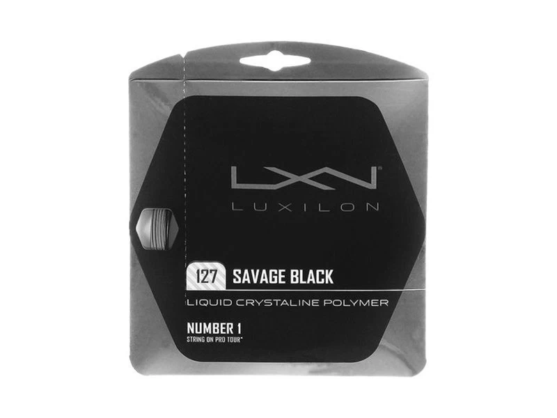Luxilon Luxilon Savage Black 16L 1.27 1 Luxilon Luxilon Savage Black 16L 1.27