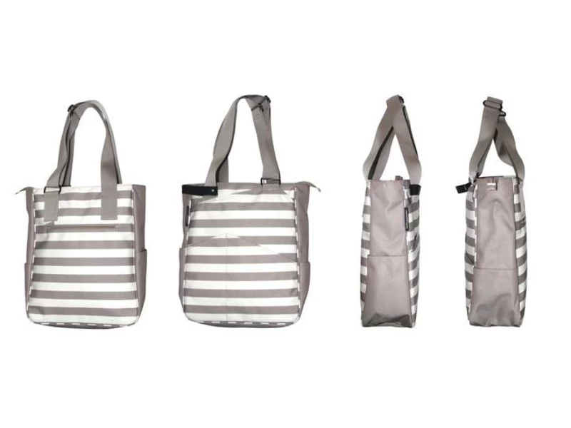 Maggie Mather Maggie Mather Tennis Tote Safari Stripes 1 Maggie Mather Maggie Mather Tennis Tote Safari Stripes