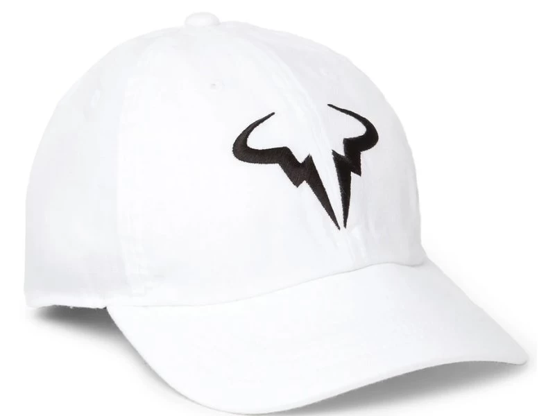 Nike Aerobill Rafa H86 Tennis Hat White/Black 1 Nike Aerobill Rafa H86 Tennis Hat White/Black