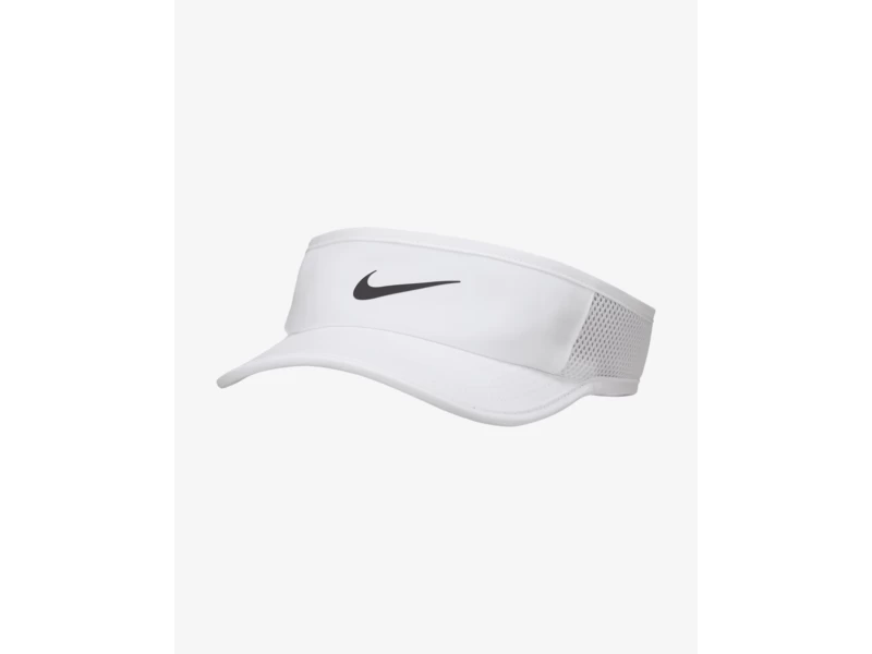 Nike Dri-FIT AeroBill Featherlight Visor-White 1 Nike Dri-FIT AeroBill Featherlight Visor-White