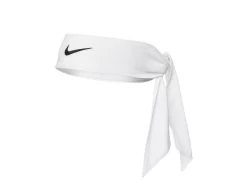 Nike Dry Head Tie White Tennis Headband