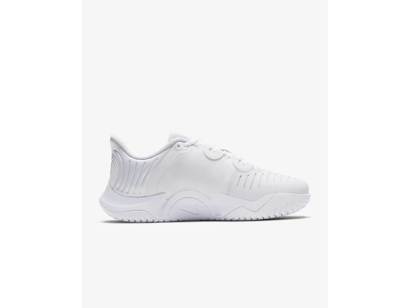 Nike GP Turbo White/Metallic Silver Women's Shoe 4 Nike GP Turbo White/Metallic Silver Women's Shoe - Image 4