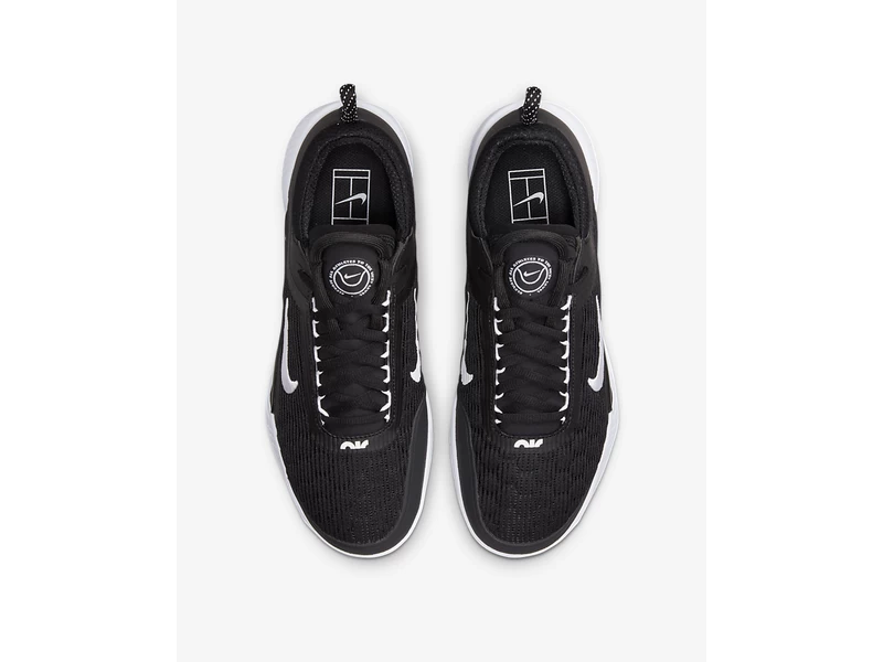 Nike Nike Zoom Court NXT Men's Shoe- Black/White 4 Nike Nike Zoom Court NXT Men's Shoe- Black/White - Image 4