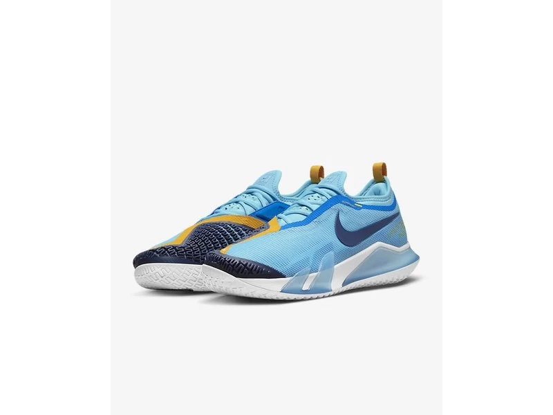 Nike React Vapor NXT Blue/Gold/White Men's Shoe 5 Nike React Vapor NXT Blue/Gold/White Men's Shoe - Image 5