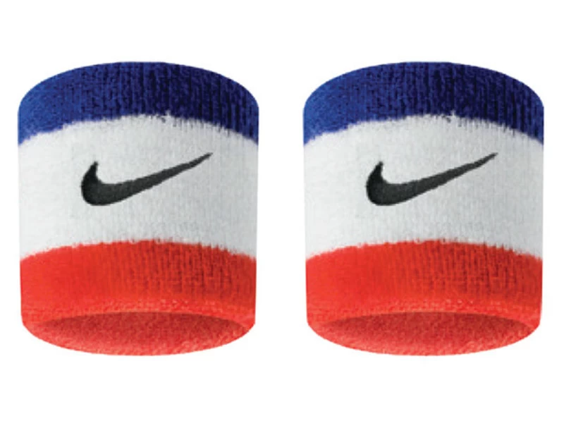 Nike Swoosh Singlewide Wristband Red/White/Blue 1 Nike Swoosh Singlewide Wristband Red/White/Blue