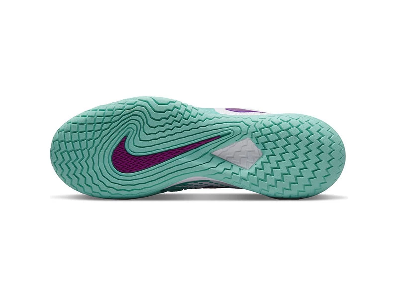 Nike Vapor Cage 4 Rafa White/Plum/Teal 3 Nike Vapor Cage 4 Rafa White/Plum/Teal - Image 3