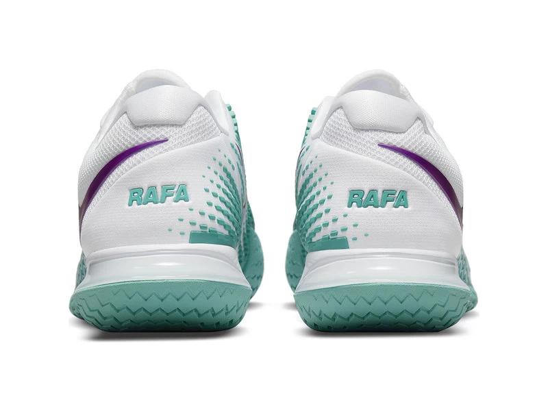 Nike Vapor Cage 4 Rafa White/Plum/Teal 4 Nike Vapor Cage 4 Rafa White/Plum/Teal - Image 4