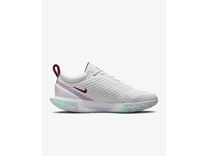 Nike Zoom Court Pro W- White/Dark Beetroot 1 Nike Zoom Court Pro W- White/Dark Beetroot