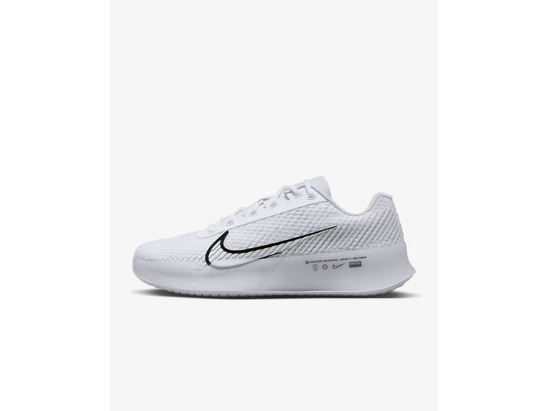 Nike Zoom Vapor 11 Women's Shoe- White/Black 1 Nike Zoom Vapor 11 Women's Shoe- White/Black