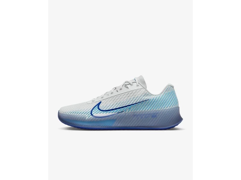 Nike Zoom Vapor Pro 11 Men's Shoe- Photon Dust/Royal 2 Nike Zoom Vapor Pro 11 Men's Shoe- Photon Dust/Royal - Image 2