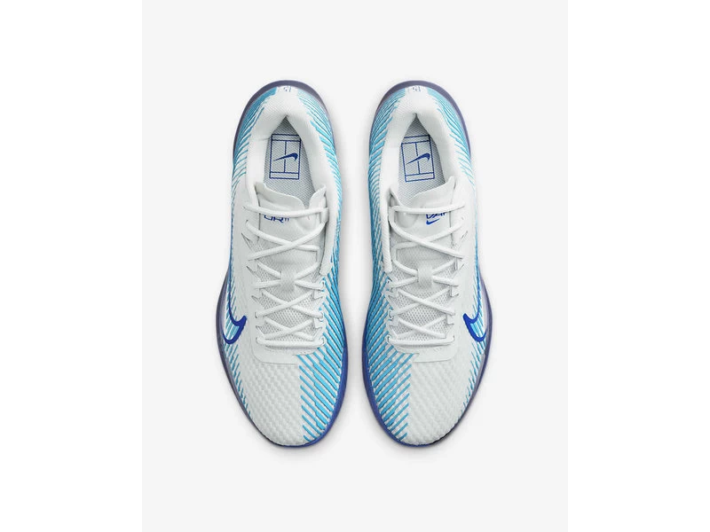Nike Zoom Vapor Pro 11 Men's Shoe- Photon Dust/Royal 4 Nike Zoom Vapor Pro 11 Men's Shoe- Photon Dust/Royal - Image 4