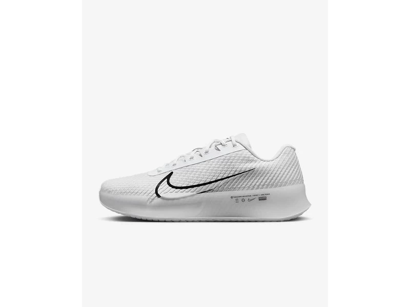 Nike Zoom Vapor Pro 11 Men's Shoe White Black 2 Nike Zoom Vapor Pro 11 Men's Shoe White Black - Image 2