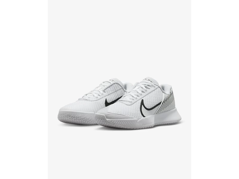 Nike Zoom Vapor Pro 2 Women's Shoe- White/Black 5 Nike Zoom Vapor Pro 2 Women's Shoe- White/Black - Image 5