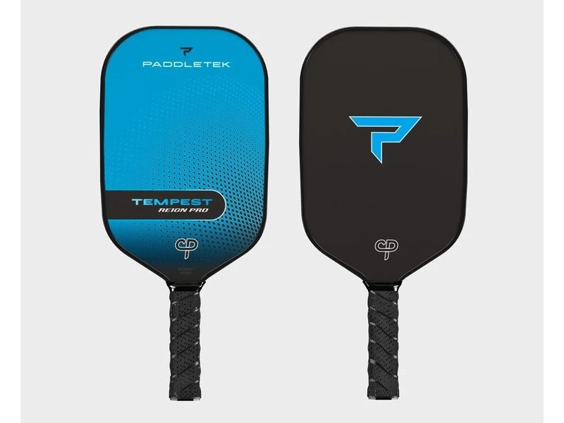 Paddletek Tempest Reign Pro Standard Grip CP Edition Blue 2 Paddletek Tempest Reign Pro Standard Grip CP Edition Blue - Image 2