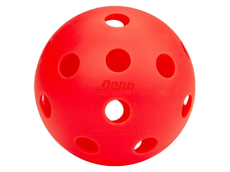 Penn 26 Indoor Pickleball X3 Red 1 Penn 26 Indoor Pickleball X3 Red