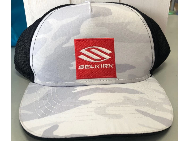 Selkirk Sport Trucker Performance Hat- Camo White 1 Selkirk Sport Trucker Performance Hat- Camo White