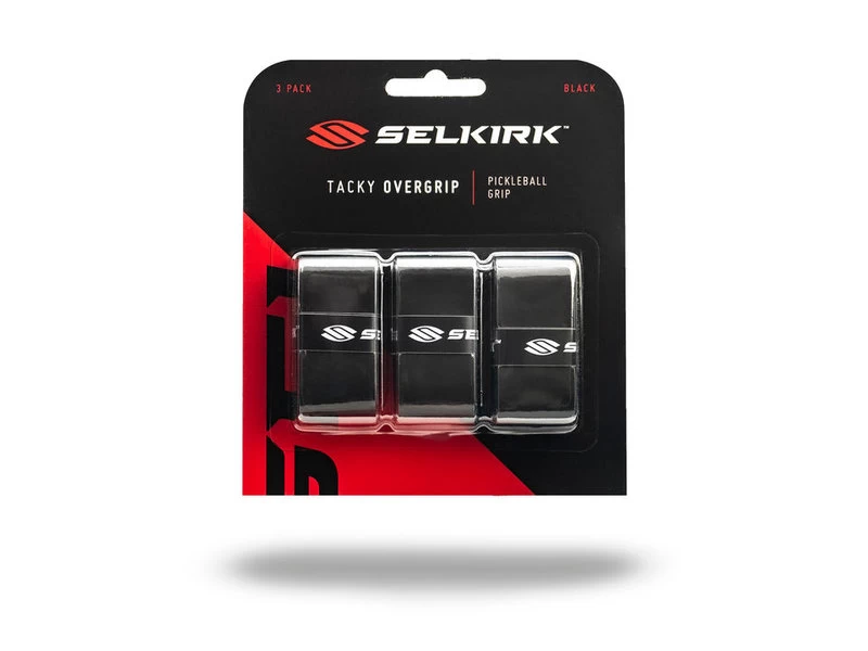 Selkirk Tacky Pickleball Grip- Black 1 Selkirk Tacky Pickleball Grip- Black