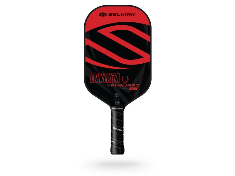 Selkirk Vanguard 2.0 Hybrid Invikta Midweight Crimson Black 1 Selkirk Vanguard 2.0 Hybrid Invikta Midweight Crimson Black