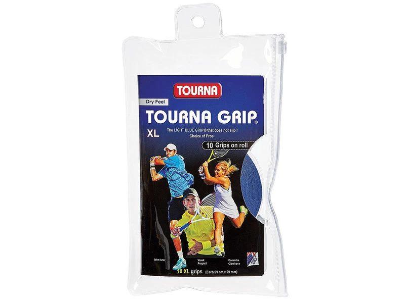Tourna Grip Overgrip 10 Pack XL Blue 1 Tourna Grip Overgrip 10 Pack XL Blue