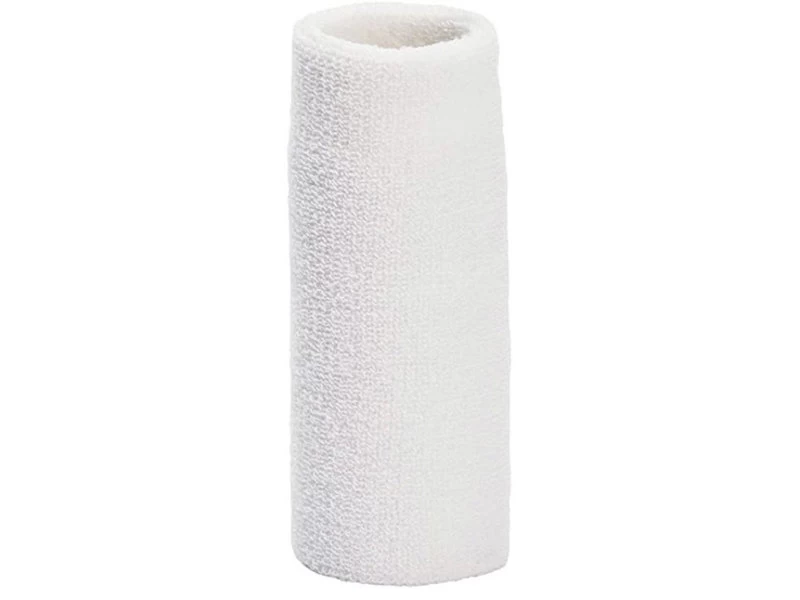Tourna Tourna 6 Inch Wrist Towel White 2 Tourna Tourna 6 Inch Wrist Towel White - Image 2