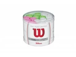 Wilson Pro Overgrip Perforated Bucket 60 Assorted