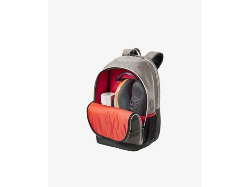 Wilson Team Backpack Bag- Heather Grey 3 Wilson Team Backpack Bag- Heather Grey - Image 3
