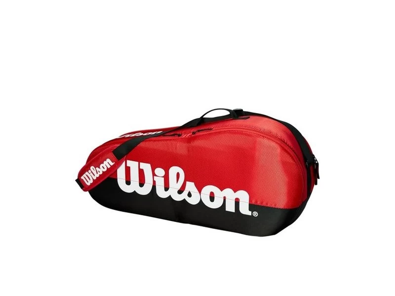 Wilson Team Red/Black 3-Pack Bag 1 Wilson Team Red/Black 3-Pack Bag