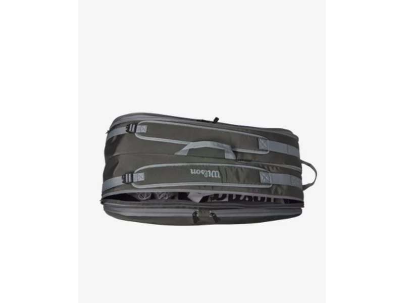 Wilson Tour 12 Pack Racquet Bag- Dark Green 5 Wilson Tour 12 Pack Racquet Bag- Dark Green - Image 5