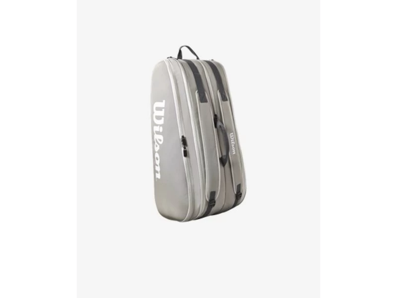 Wilson Tour 12 Pack Racquet Bag- Stone 2 Wilson Tour 12 Pack Racquet Bag- Stone - Image 2