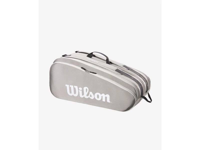 Wilson Tour 12 Pack Racquet Bag- Stone 1 Wilson Tour 12 Pack Racquet Bag- Stone