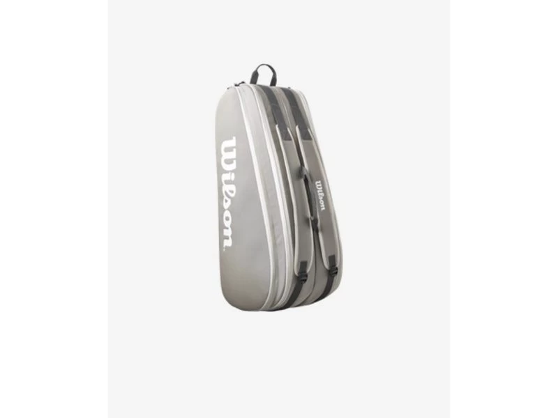 Wilson Tour 6 Pack Racquet Bag- Stone 3 Wilson Tour 6 Pack Racquet Bag- Stone - Image 3