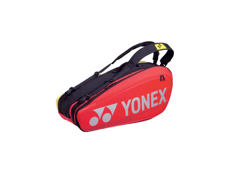 Yonex Pro Racquet 6 Pack Bag Red 1 Yonex Pro Racquet 6 Pack Bag Red