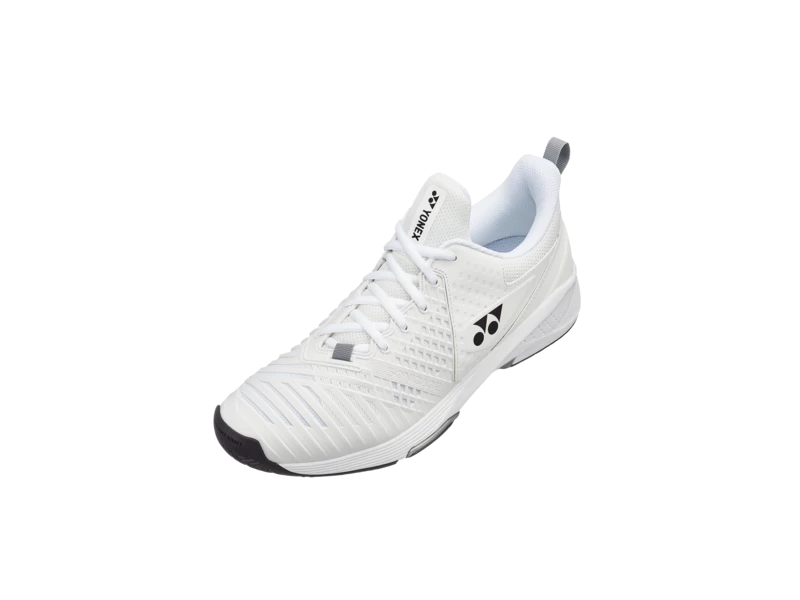 Yonex Sonicage 3 Wide Men's & Women's Shoe- White/Black 1 Yonex Sonicage 3 Wide Men's & Women's Shoe- White/Black