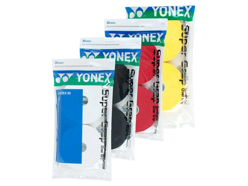Yonex Super Grap Overgrip 30 Pack Colors 1 Yonex Super Grap Overgrip 30 Pack Colors